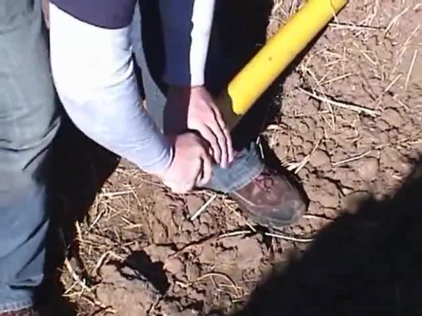 CONIND Repairing polyethylene gas pipe using a Continental Industries repair Scope