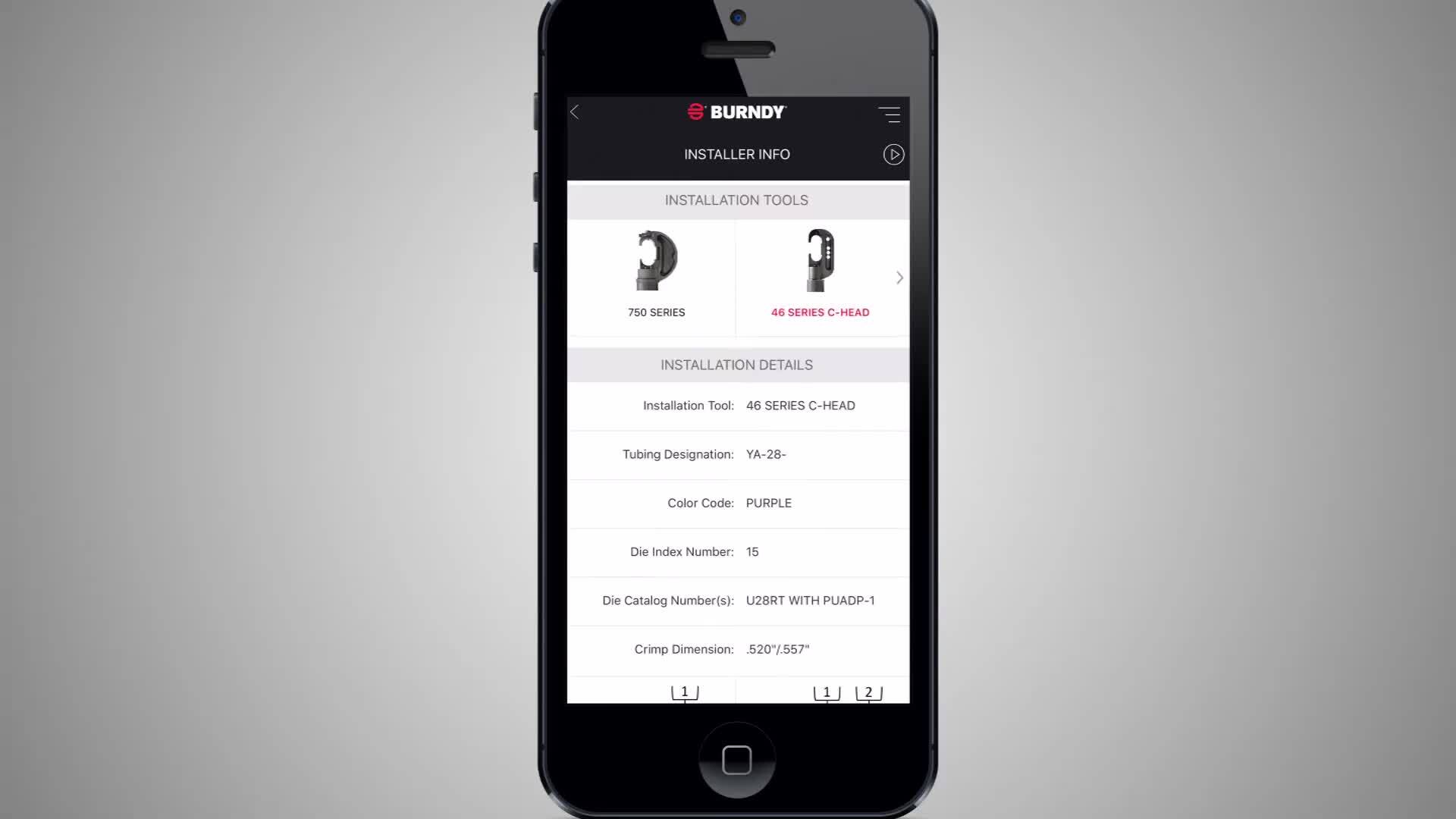 Burndy Connect Installer Information