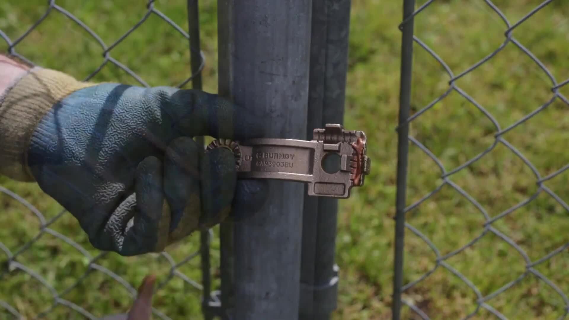 BURNDY GAR-BU Mechanical Grounding Clamp Installation