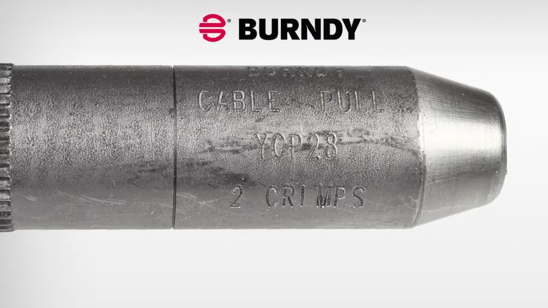 BURNDY Cable Pull Product Video