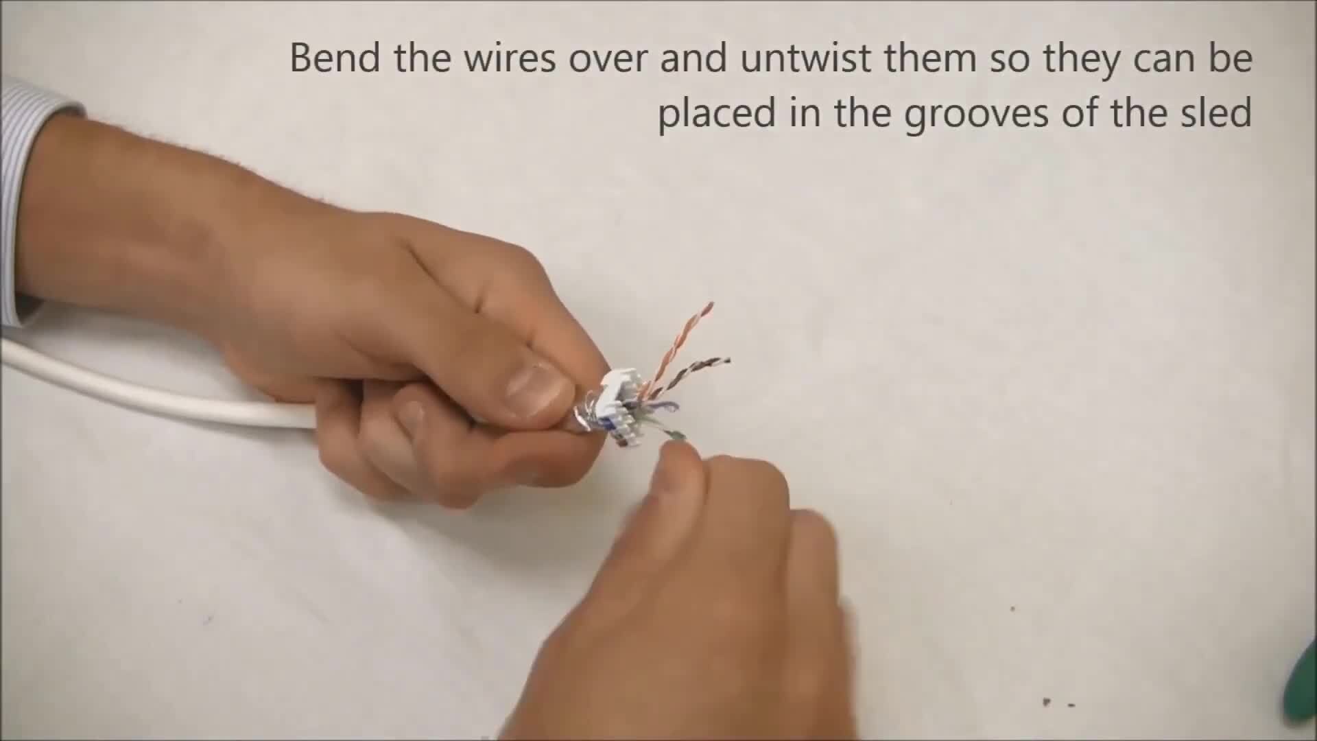 Hubbell Premise Wiring HJS6 and HJS6A Termination