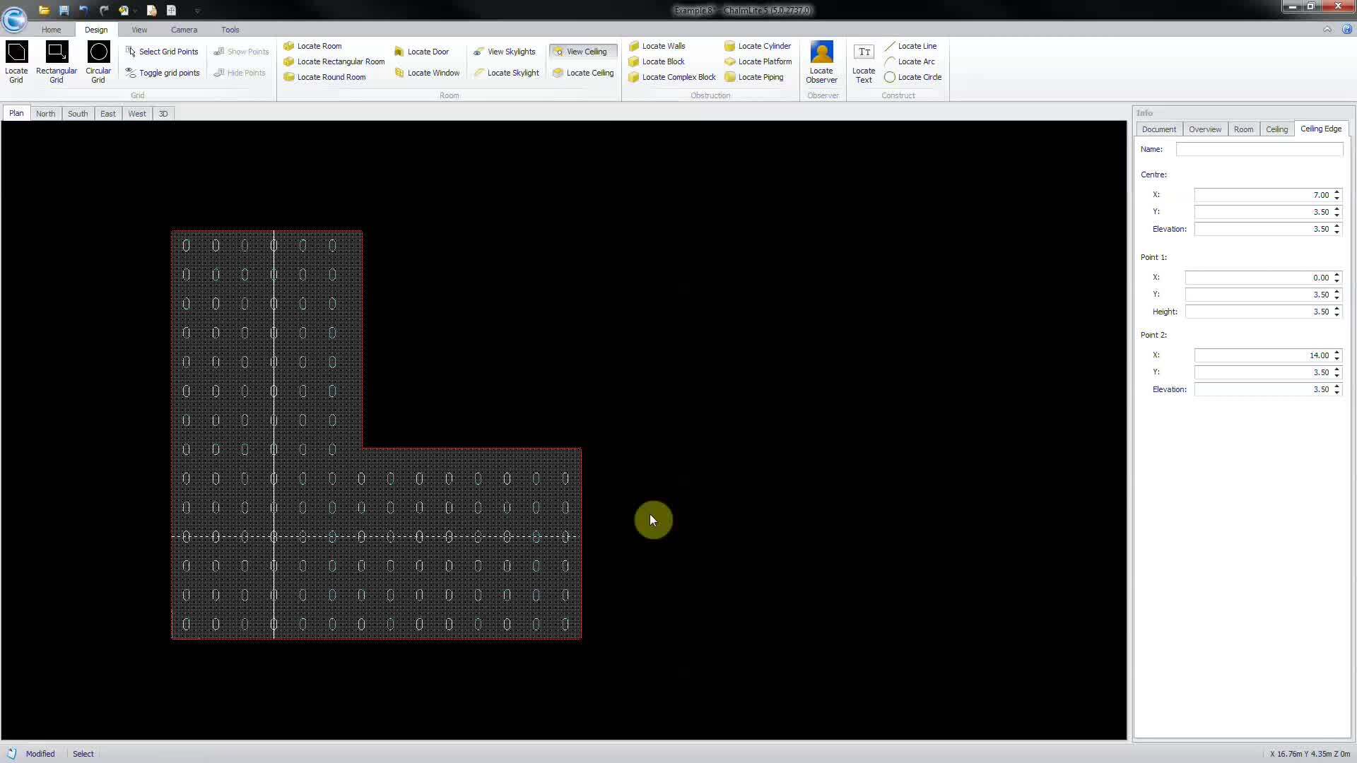 Chalmit Killark Victor V5 Lighting Software-Ceilings
