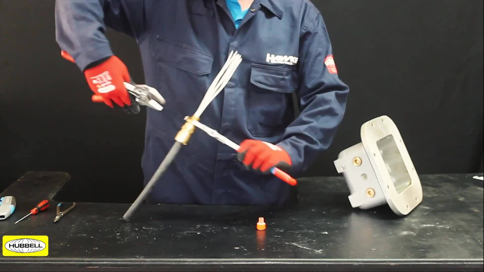 Hawke PSG553RAC  Cable Gland Installation Guide  Hawke International