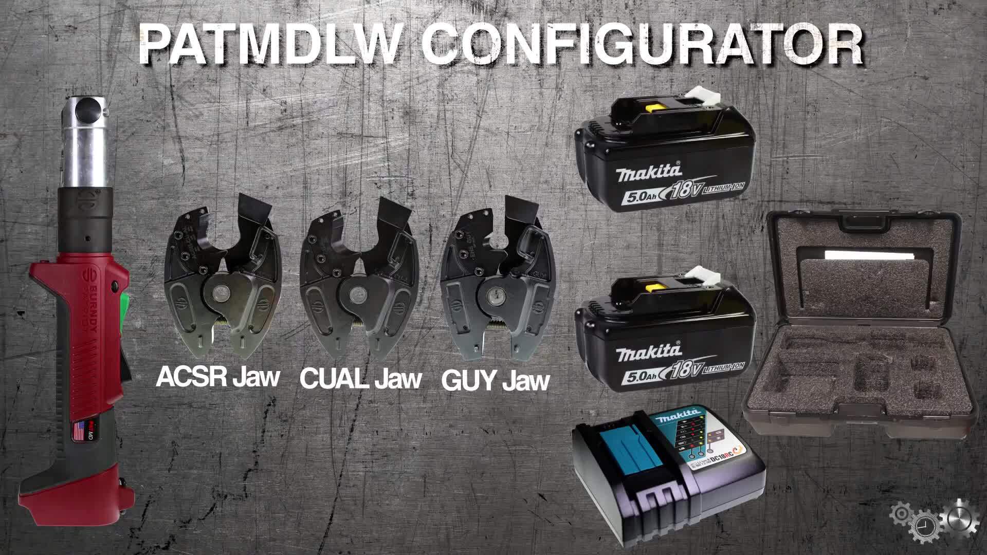 BURNDY PATMDLW Configurator