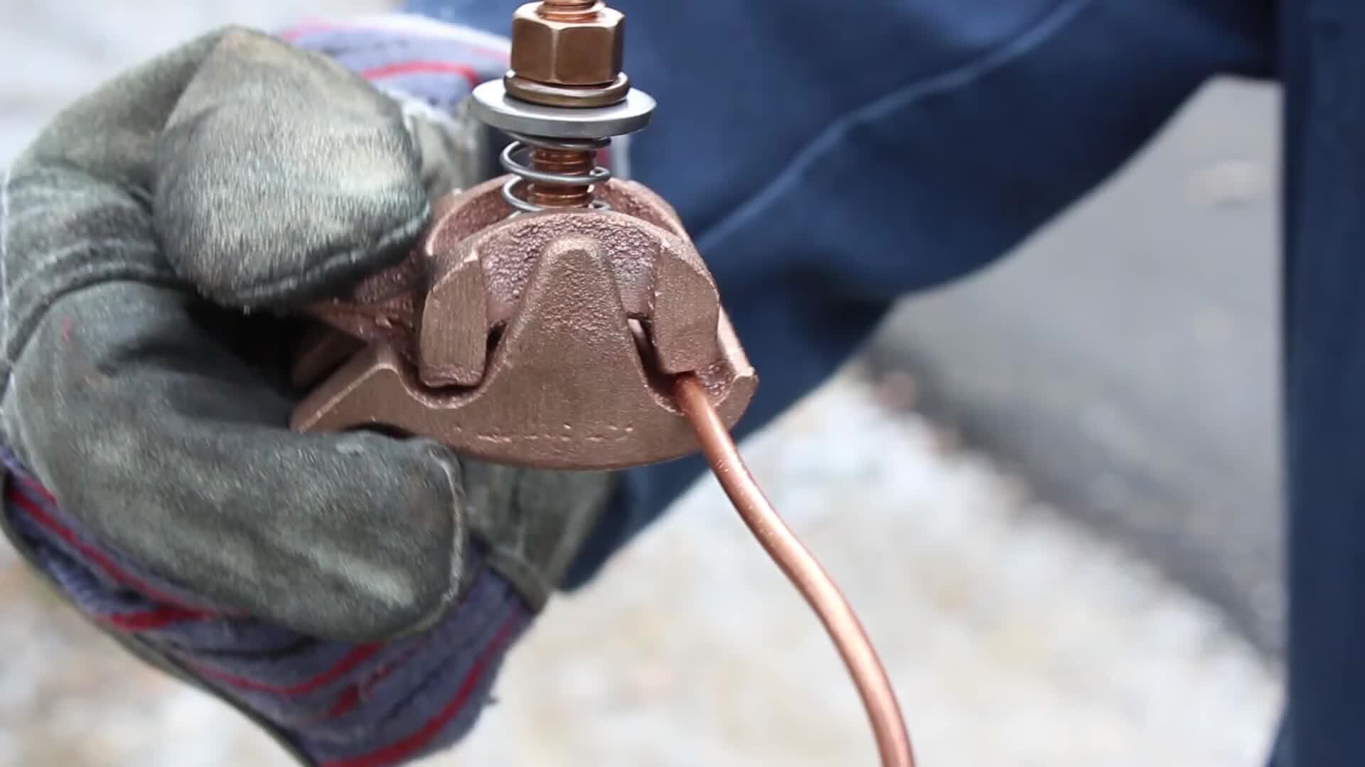 BURNDY Copper FASTAP Installation