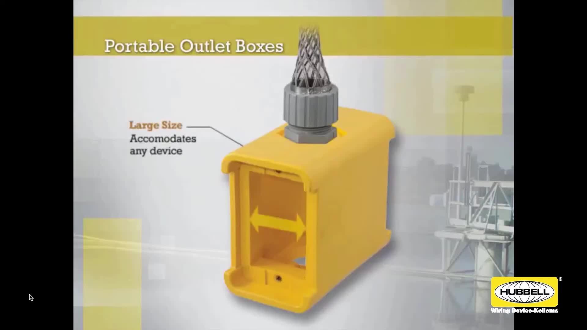 WDK Watertight Portable Outlet Boxes