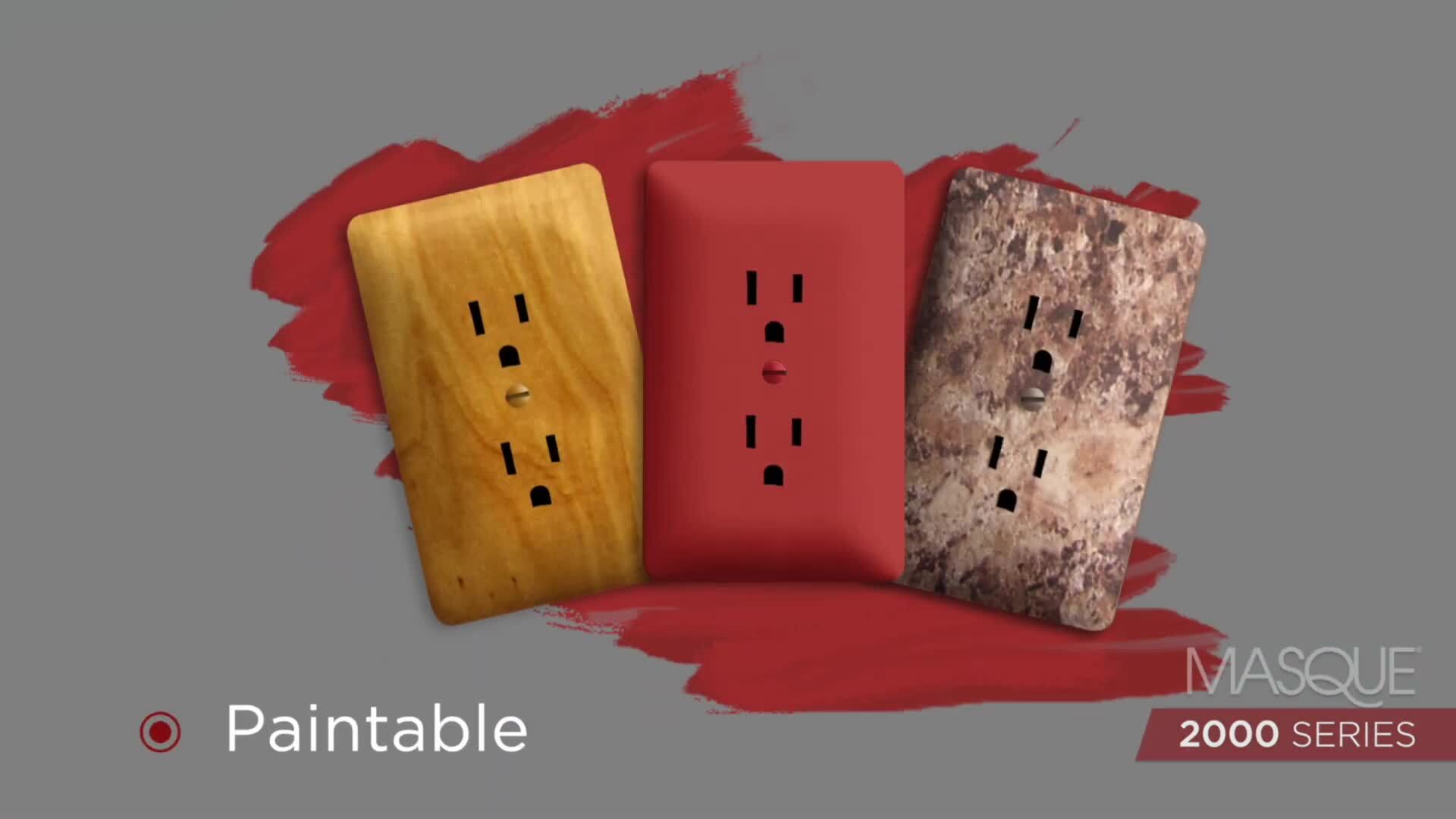 TayMac® MASQUE® Wallplates