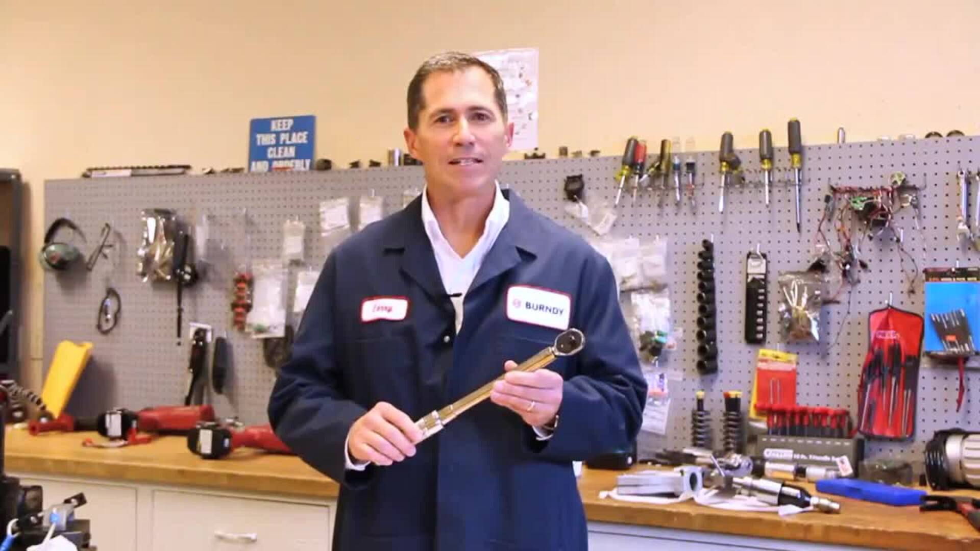 BURNDY Latest Product the BTW Torque Wrench