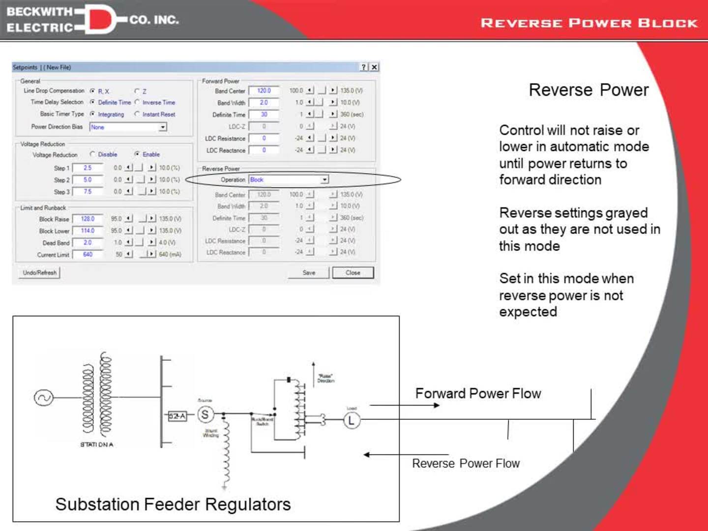 M-6200A Digital Voltage Regulator Control - Training Blocking