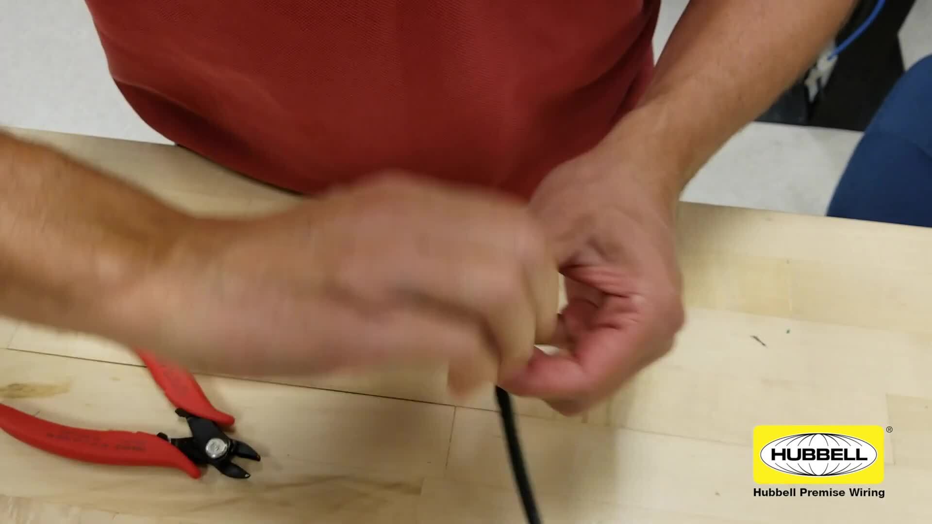 Hubbell Premise Wiring HJU6A Cobra Lock Termination