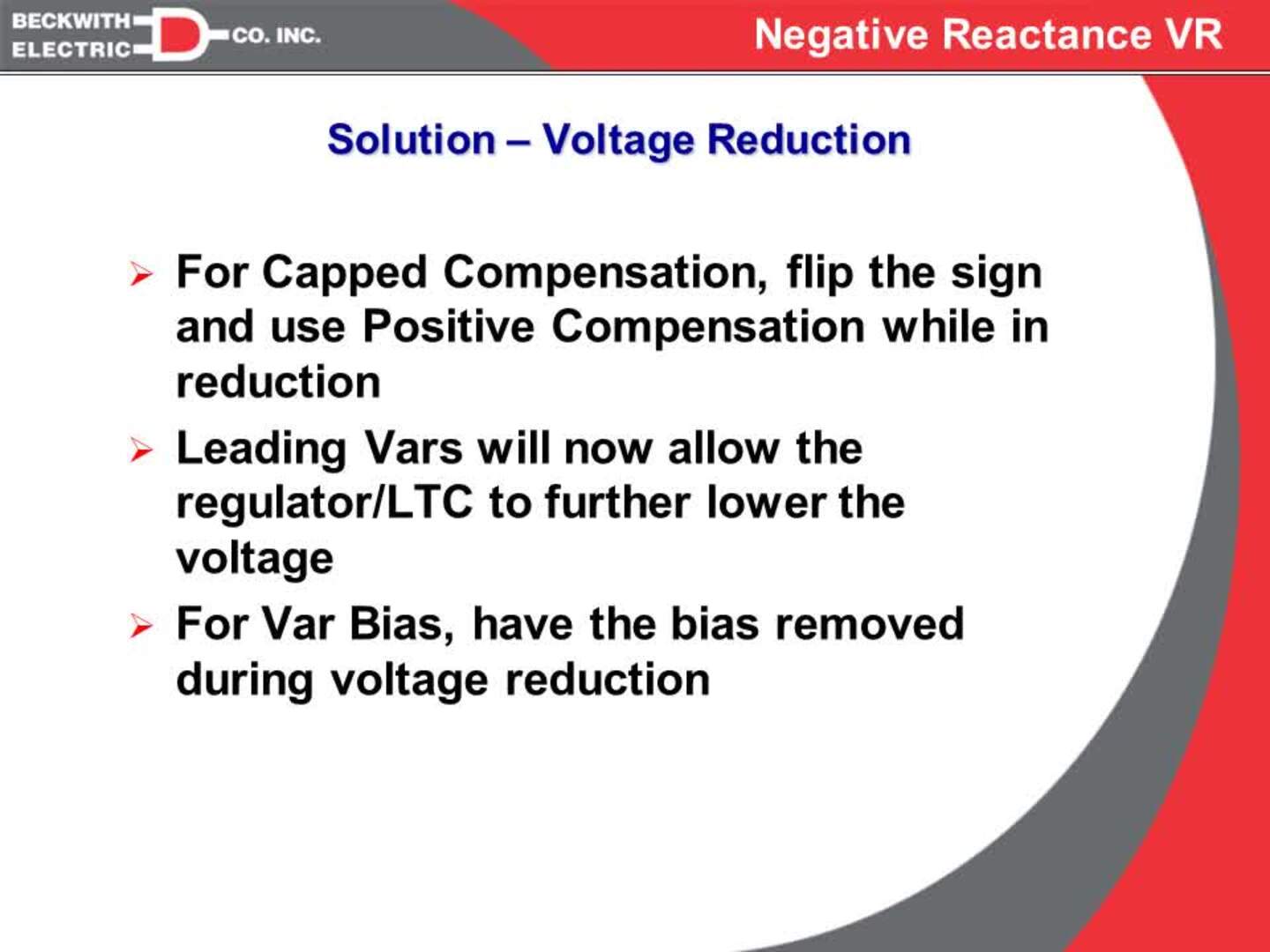 Beckwith Electric IVVC Session Six (Part Three)