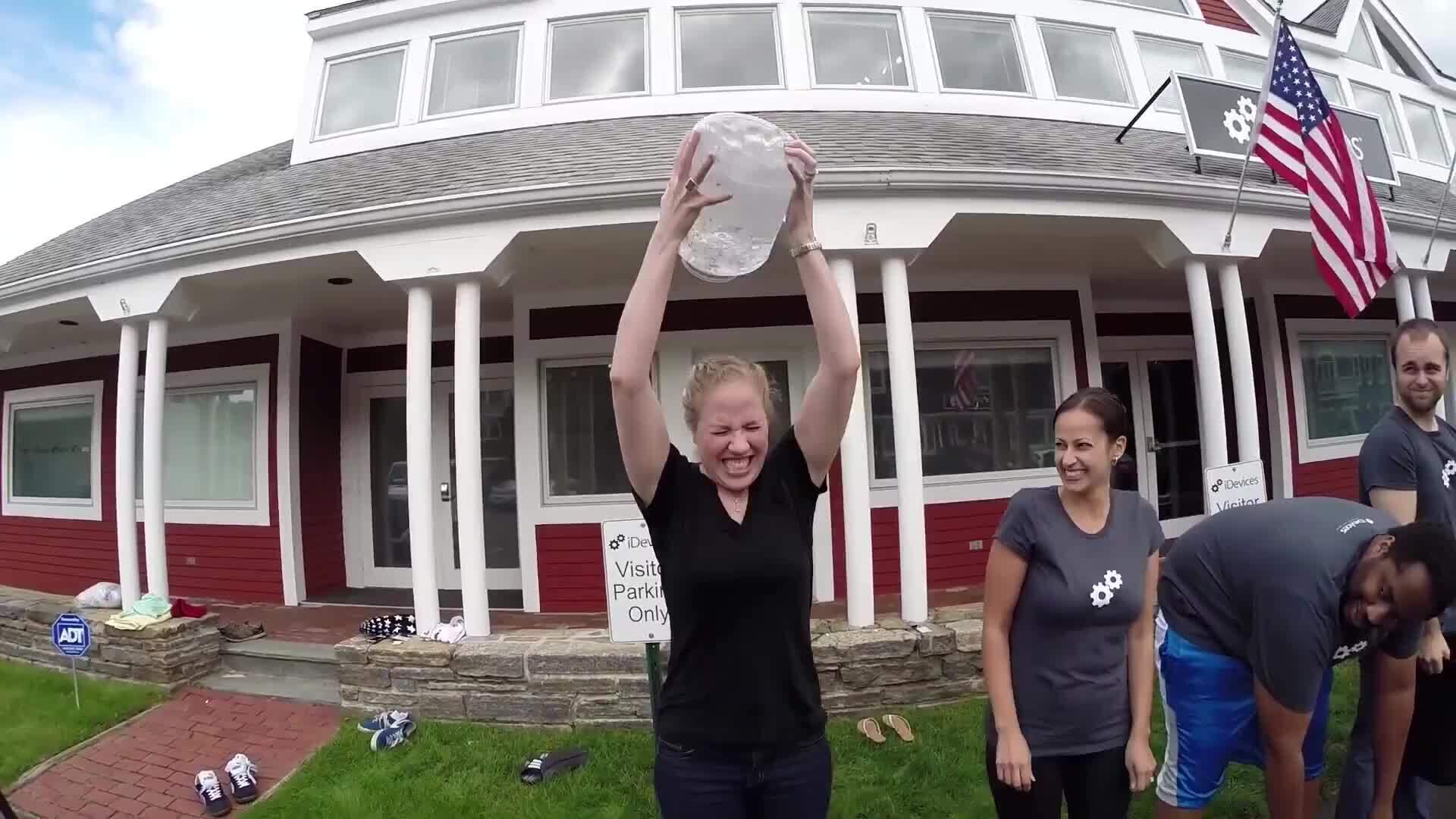 iDevices ALS Ice Bucket Challenge