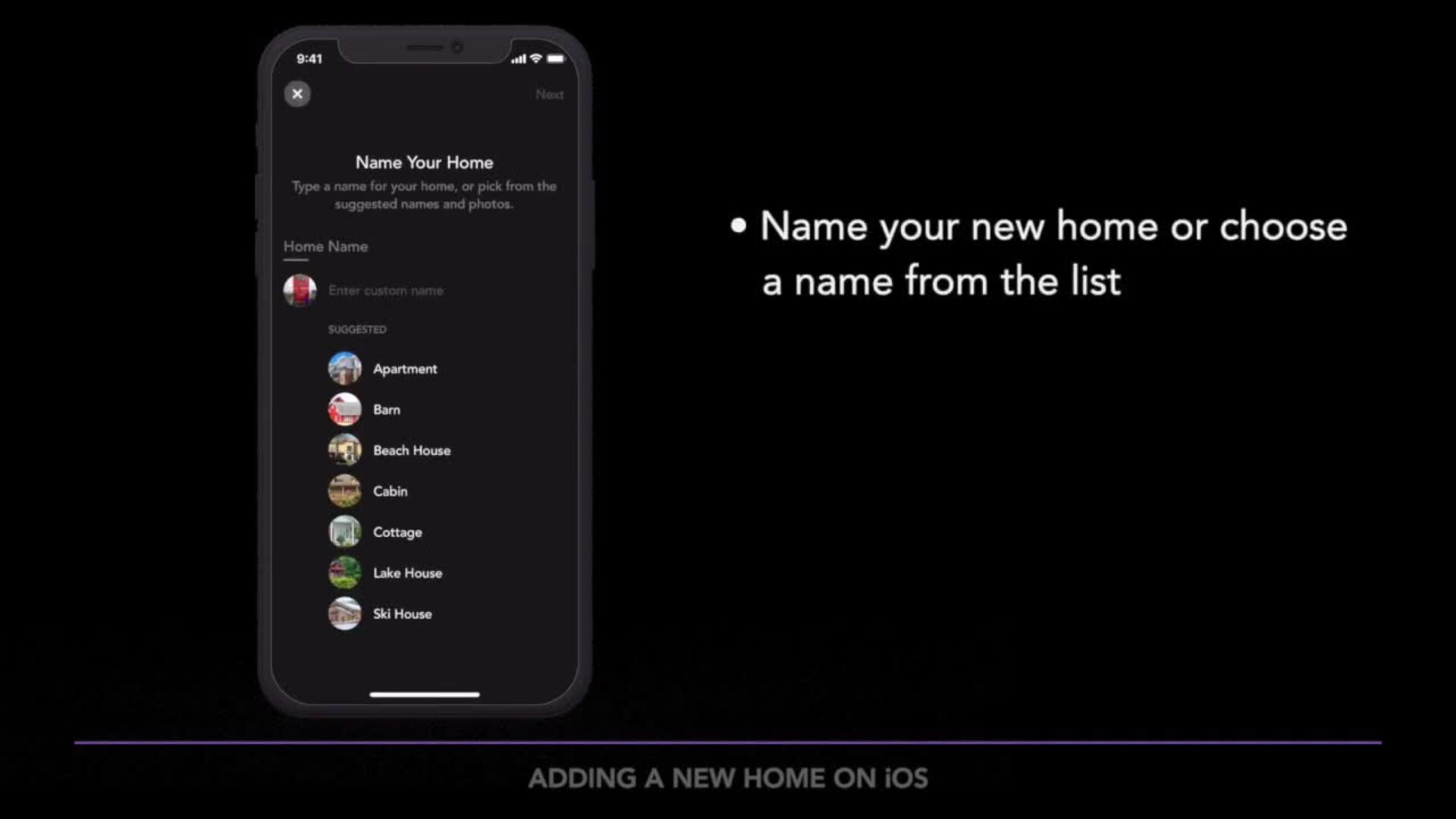 iDevices Tutorial Adding a New Home in the iDevices Connected app (iOS)