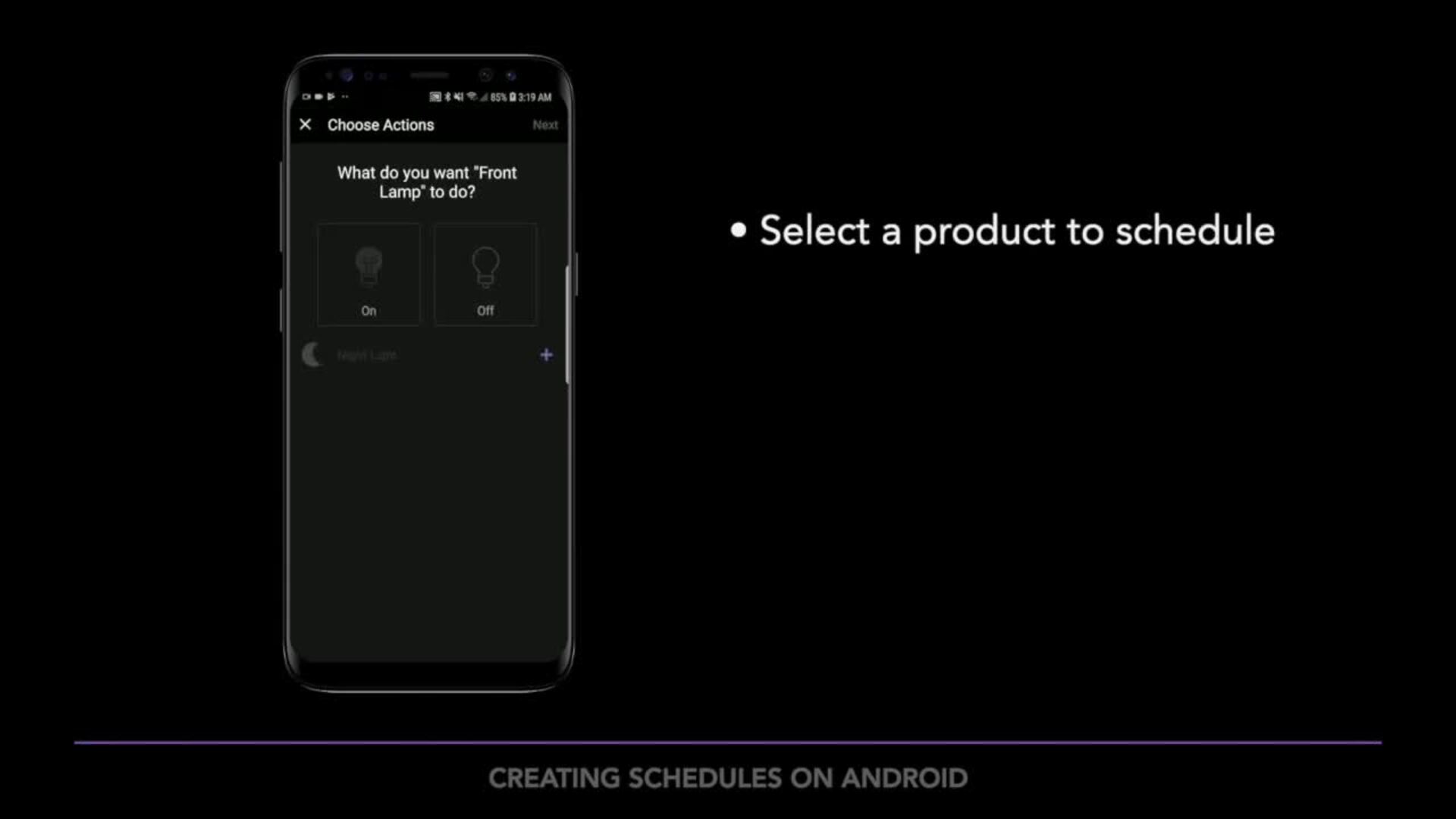 iDevices Tutorial Creating Schedules in the iDevices Connected App (Android)