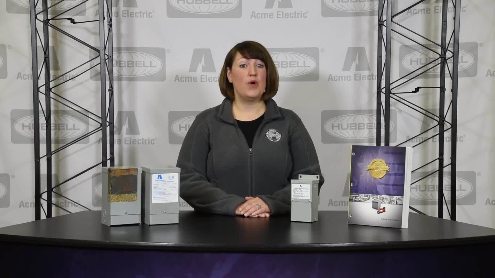 Acme Electric Product Information Video Series_Buck Boost Transformers