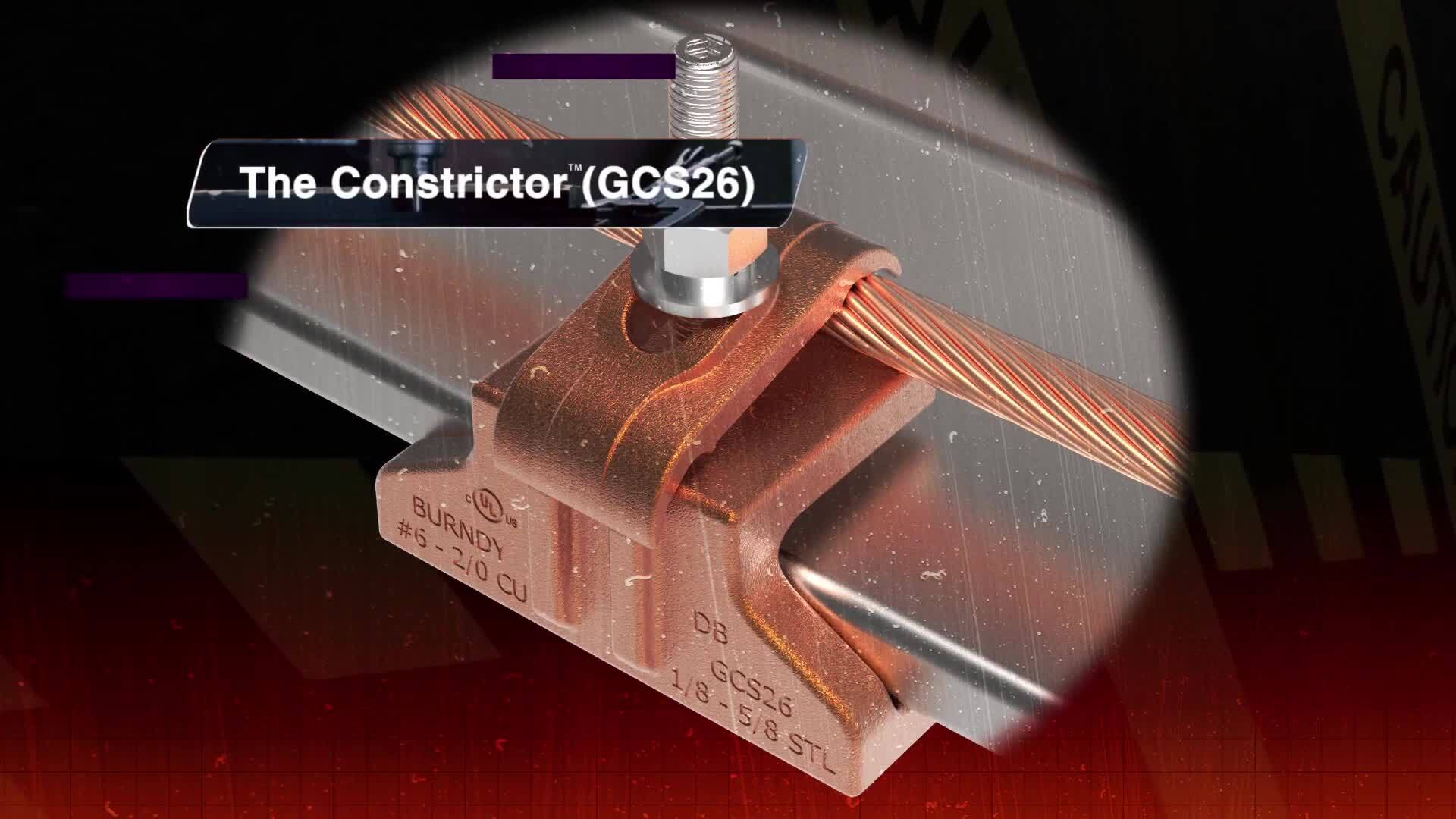 BURNDY Minute SPI - Mechanical Grounding