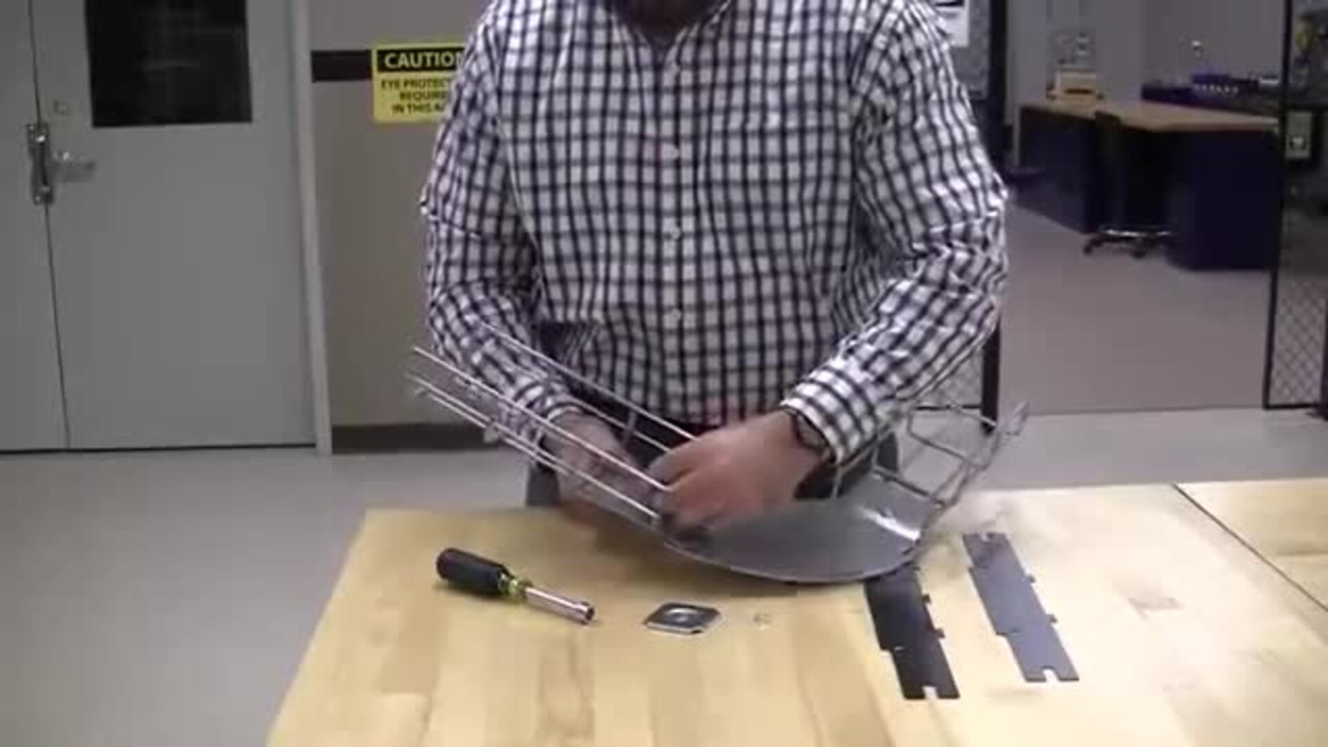 WDK Basket Tray  90 Degree Fitting