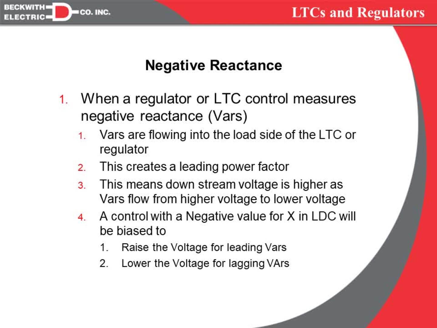 Beckwith Electric IVVC Session Six (Part One)