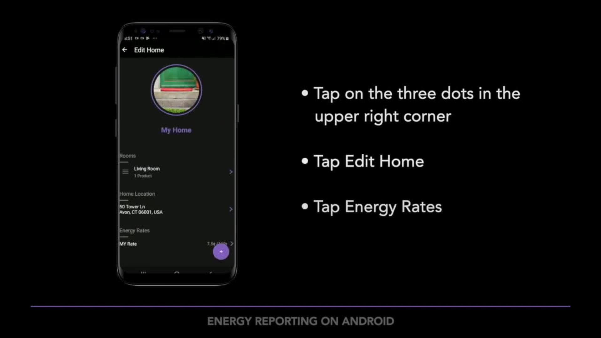 iDevices Tutorial Energy reporting in the iDevices Connected app (Android)