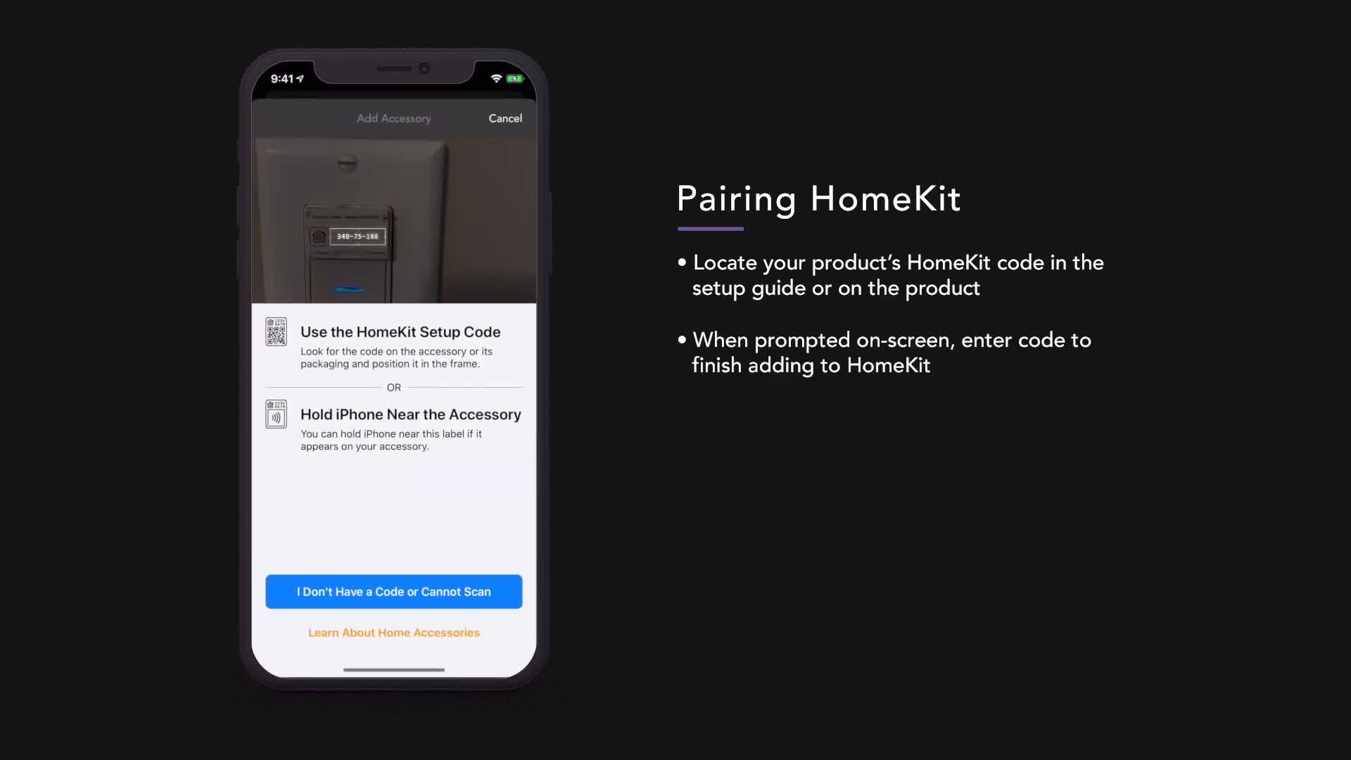 iDevices Getting started with the iDevices Connected app