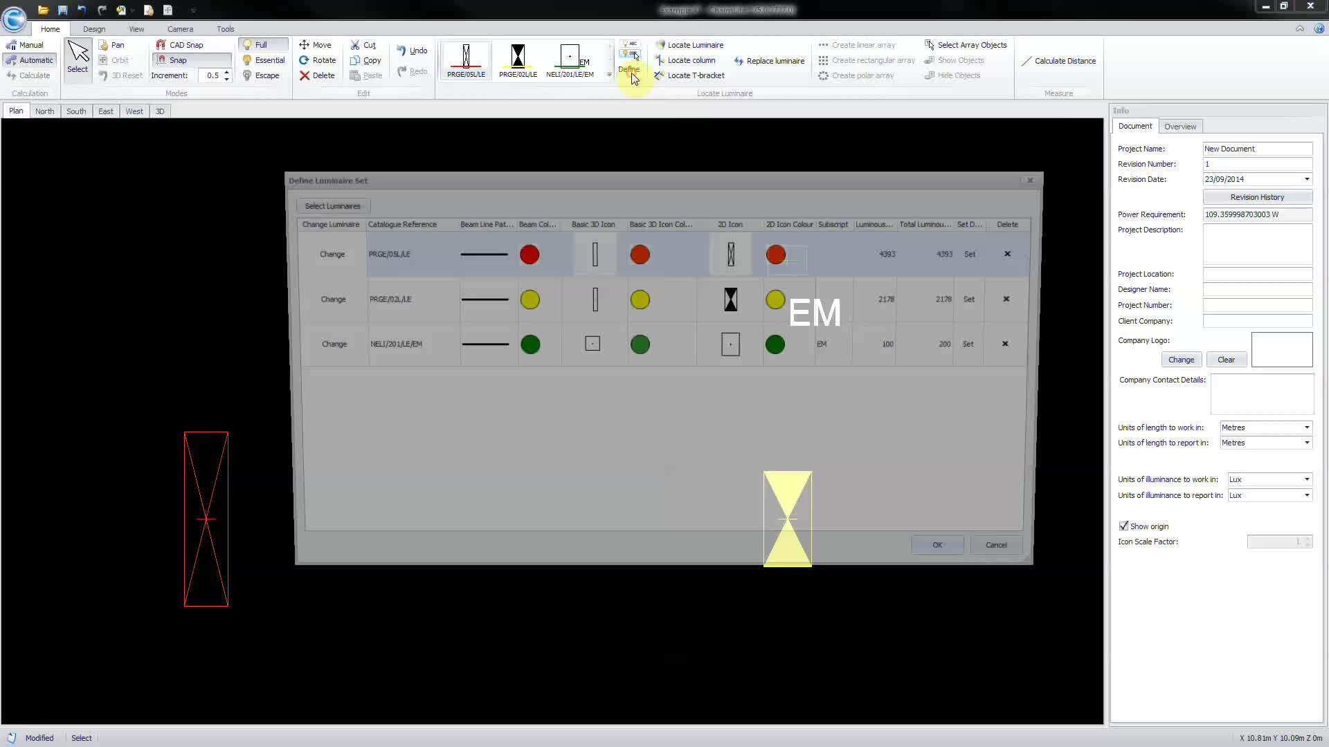 Chalmit Killark Victor V5 Lighting Software-Replacing or Changing Luminaire