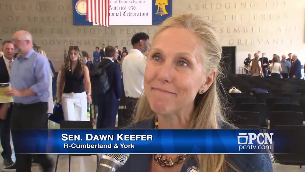 Sen Dawn Keefer PA Senate America 250 Ceremonial Celebration