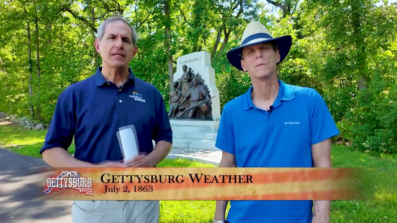 Gettysburg Weather July 2 1863