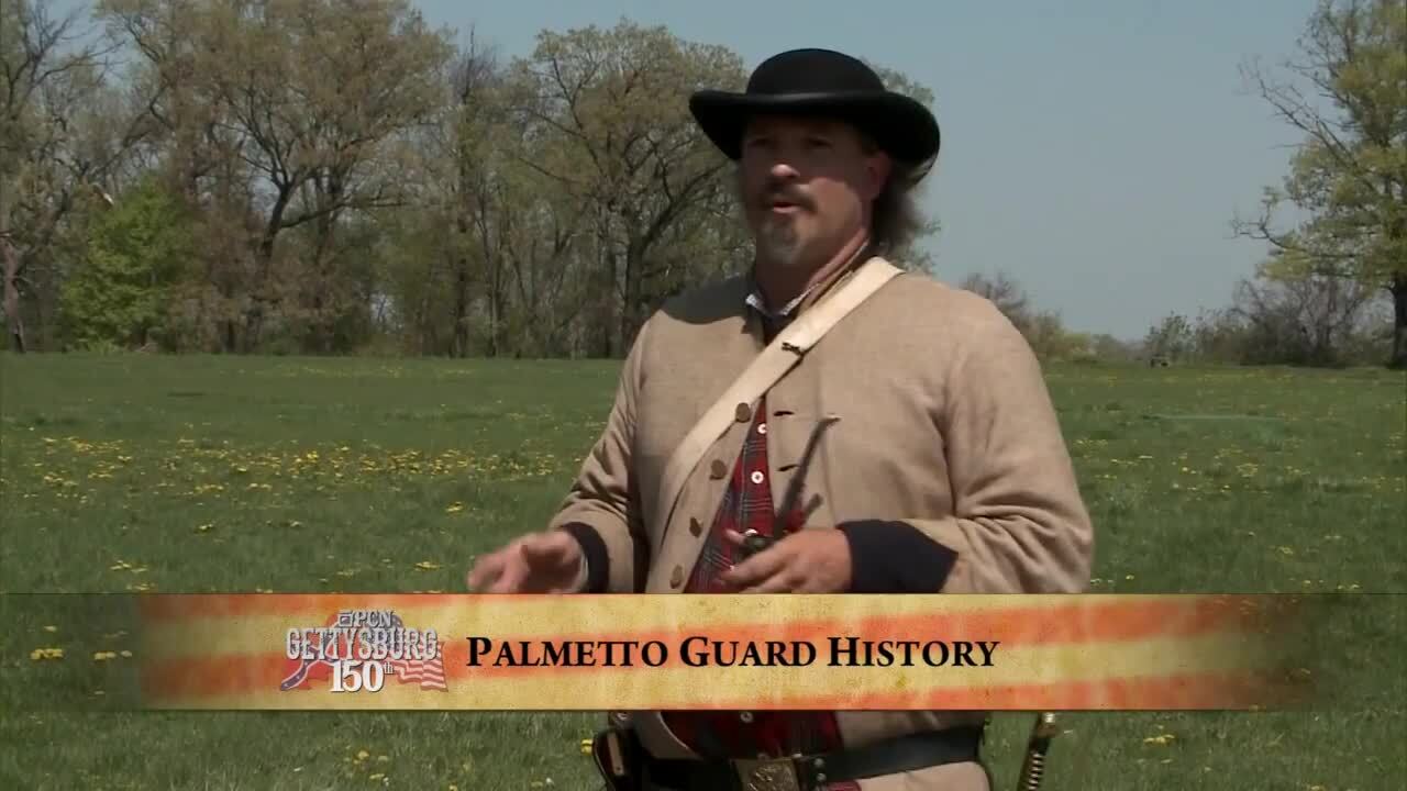 Palmetto Guard History Gettysburg Shorts