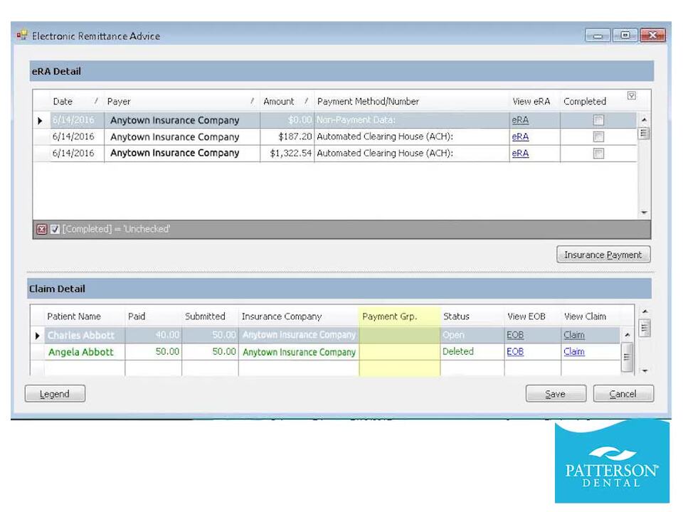 Open Dental Software - Insurance Refunds