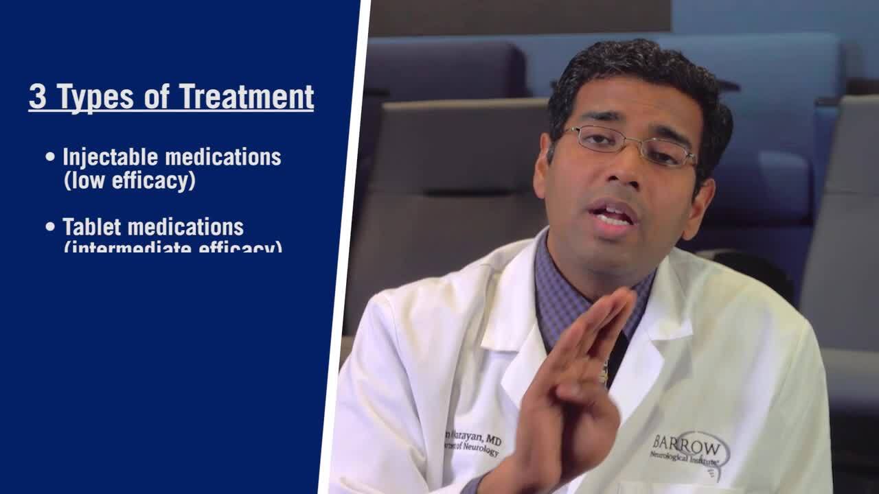 What are the differences among MS treatments?