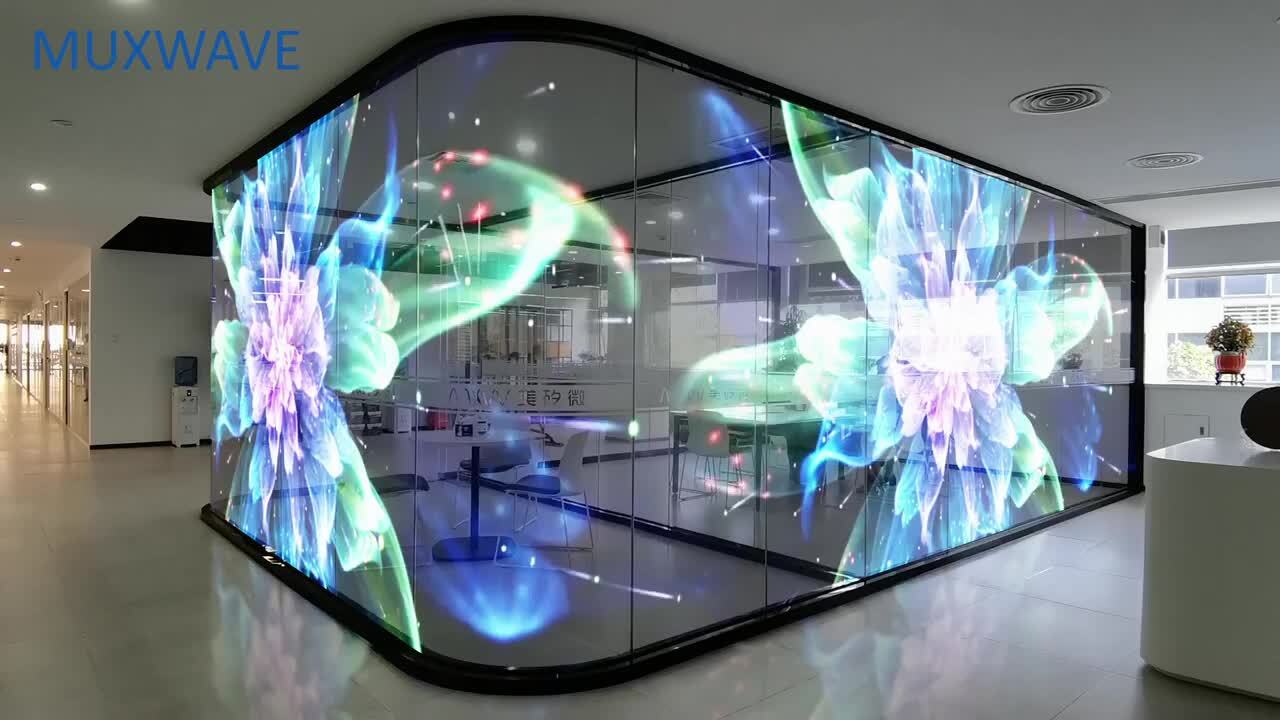 LDI New Products: Shenzhen Muxwave Transparent LED Screen | Live