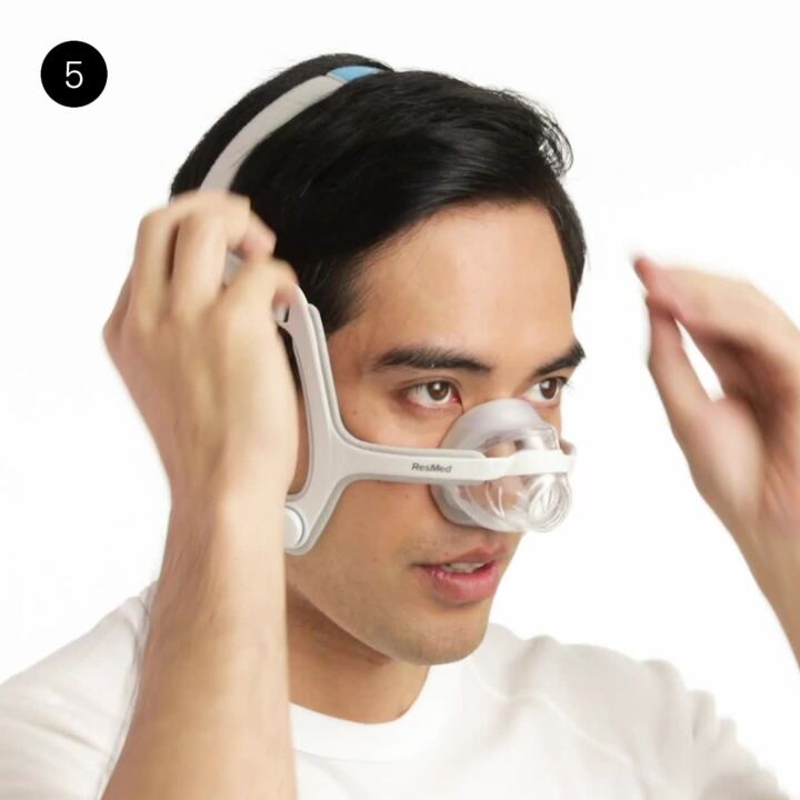ResMed AirTouch N20: Fitting your nasal CPAP mask - Mask how-to-videos -  AirTouch N20 - HCP Video Gallery Portal - ResMed