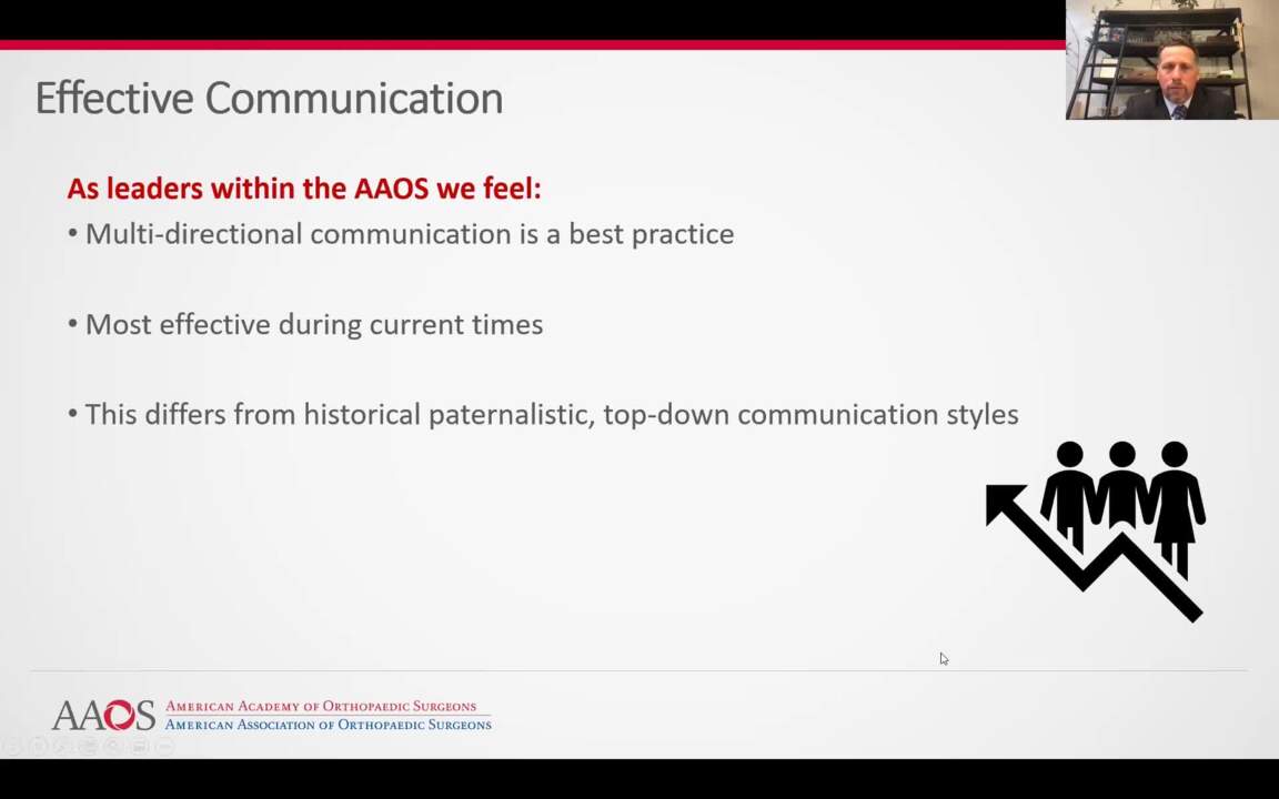 AAOS Leadership Institute (ALI) – The New Rules For Effective Communications