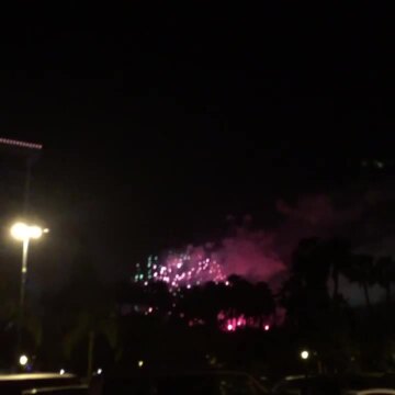Photo of Simba Parking - Anaheim, CA, US. Fireworks