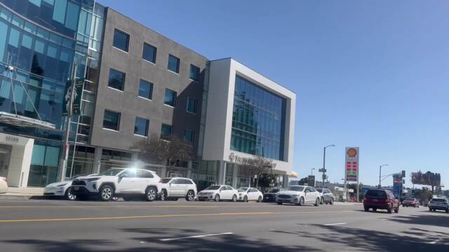 Photo of Facey Medical Group - Tarzana - Tarzana, CA, US. Northeast view from across the street on Ventura Blvd.