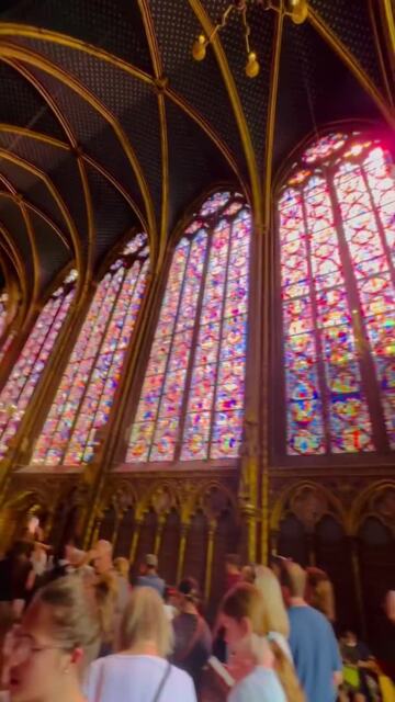 Photo of Sainte-Chapelle - Paris, 75, FR. Inside