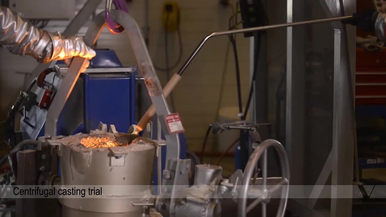 FOSECO - Enschede Centrifugal casting trial