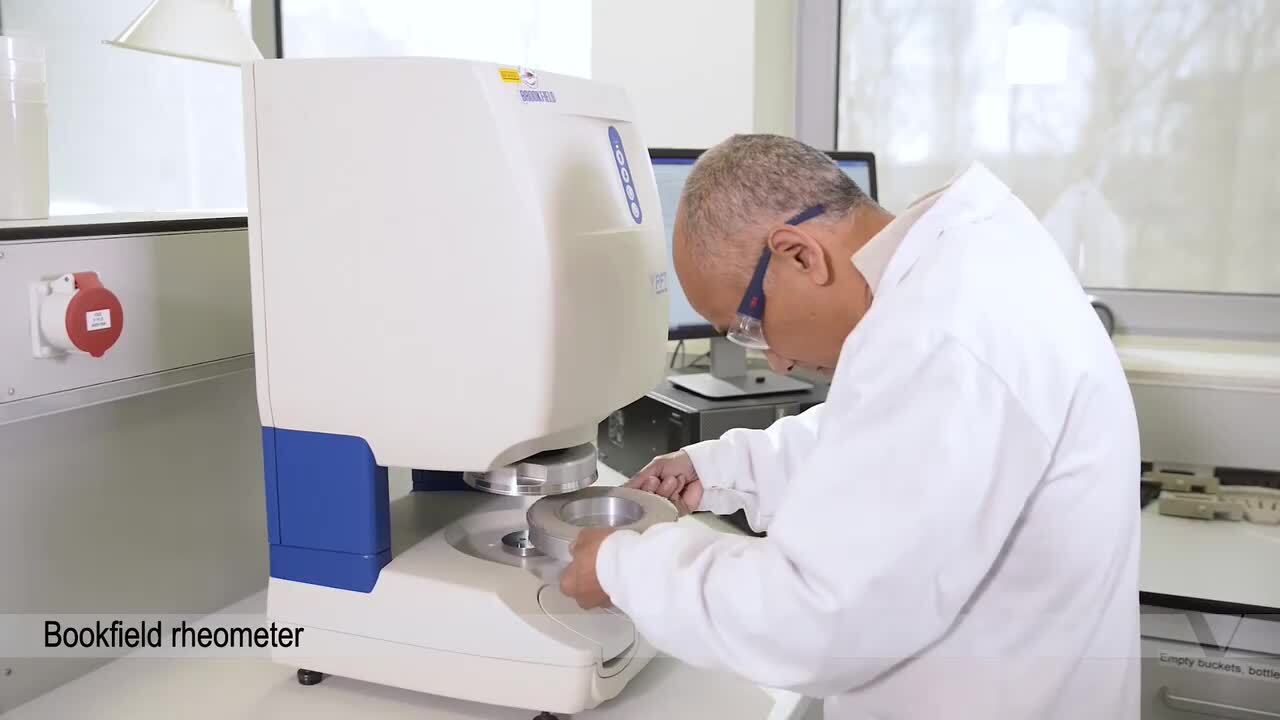 FOSECO - Enschede Bookfield rheometer