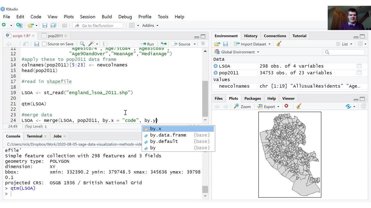 Sage Research Methods Data Visualization Using Loops in R to