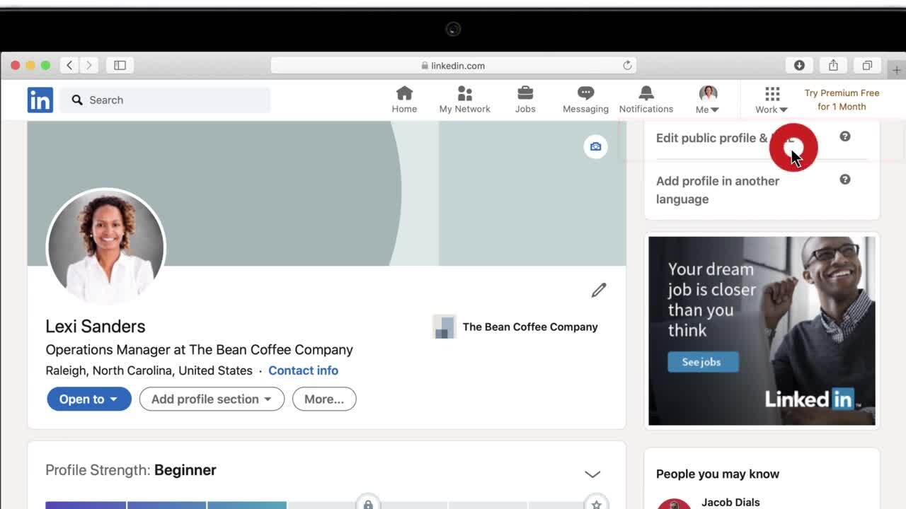 Customize Your LinkedIn URL