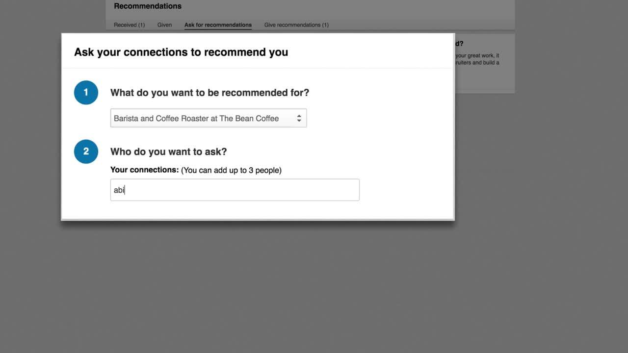 LinkedIn Recommendations