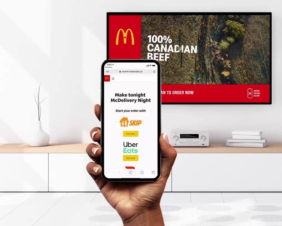 CTV ad example video