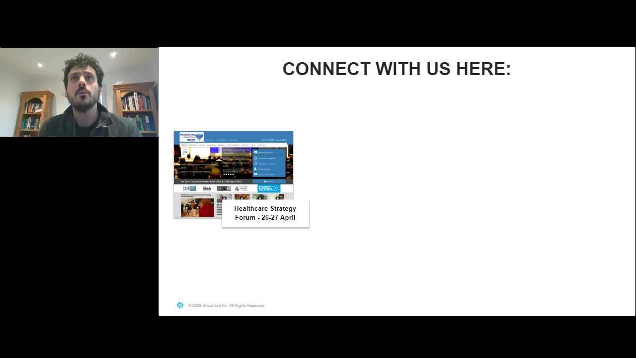 Video thumbnail for Data Sharing | AWS, Snowflake, NHS Digital