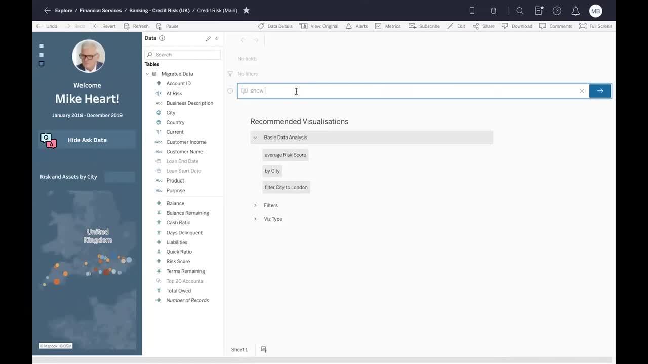 Video thumbnail for Tableau Demo | Unlocking Banking Insights with Tableau