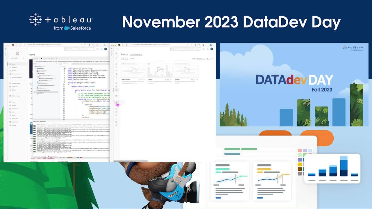 Video thumbnail for 2023 Nov DataDev Day - Tableau Server to Cloud Migration SDK - a new tool to make moving to the cloud easier - Session 4