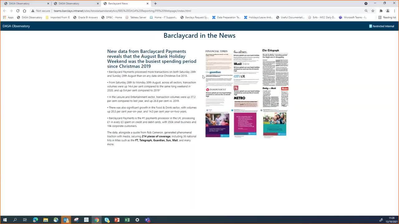 Video thumbnail for Barclays | Payment Analytics