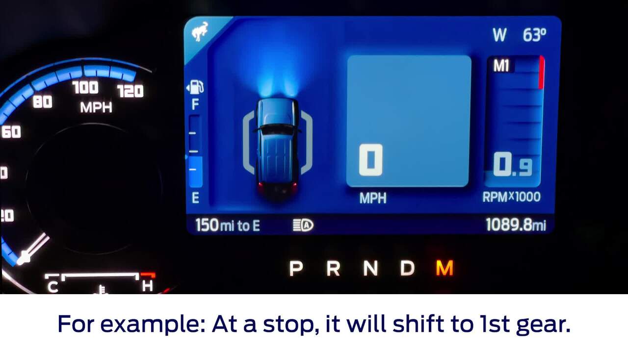 Bronco Select Shift Manual Transmission
