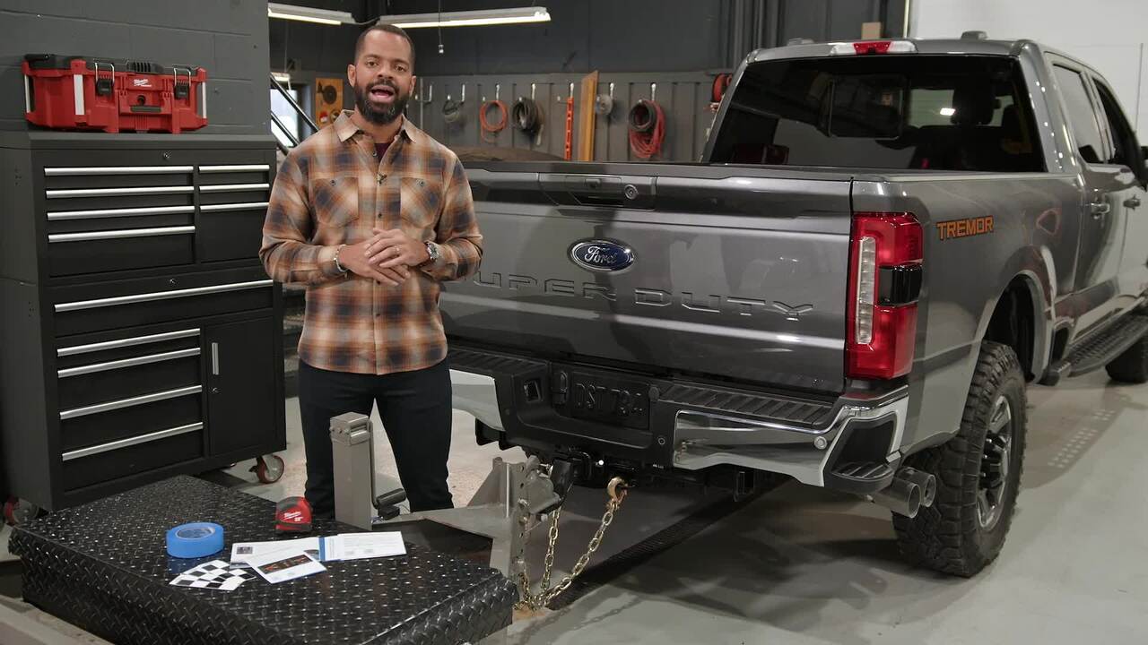 Proper Pro Trailer Backup ASSIST™ Sticker Placement