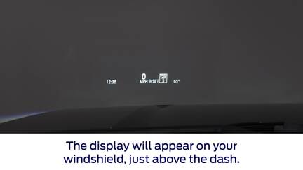 How To Use The HEAD-UP Display In The Ford Super DUTY® Truck