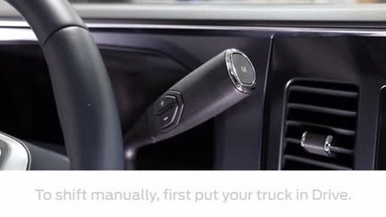 How To Manually Shift Gears On The Ford Super DUTY® Truck 
